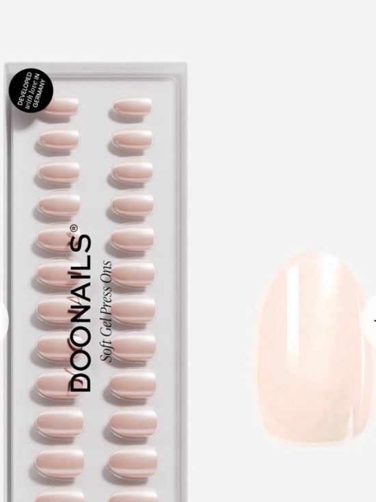 Doonails Other - DooNails Soft Gel Press-On Nails in Light Pink